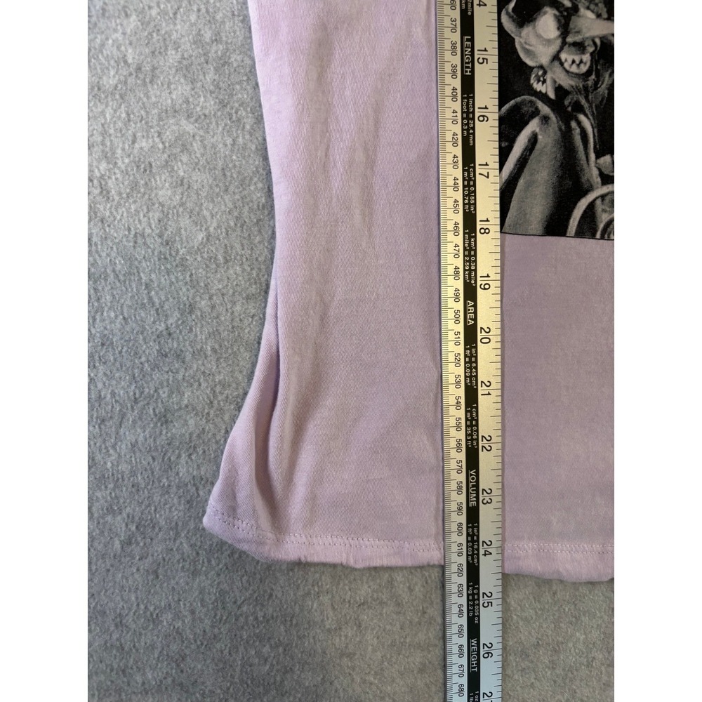 Disney Nightmare Before Christmas T Shirt XL Purple Jack Skellington Graphic Tee - Picture 3 of 6